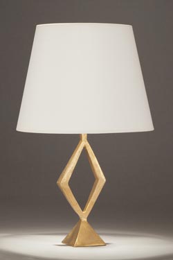 Maya bronze lamp with golden finish - Table lamps by Objet insolite