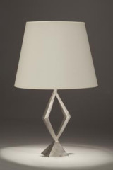 Maya lamp in bronze with satin nickel finish - Table lamps by Objet insolite