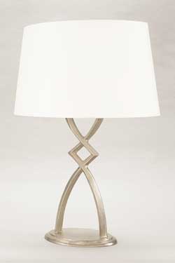 Mona satin nickel bronze table lamp  - Table lamps by Objet insolite