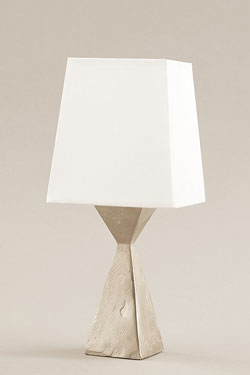 Pablito small hourglass table lamp silver - Table lamps by Objet insolite