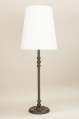 Stanislas table lamp candle holder black bronze - Table lamps by Objet insolite