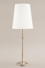 Stanislas table lamp candle holder nickel finish - Table lamps by Objet insolite