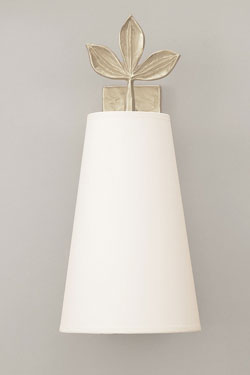 Charmille silver leaf sconce - Wall lights by Objet insolite
