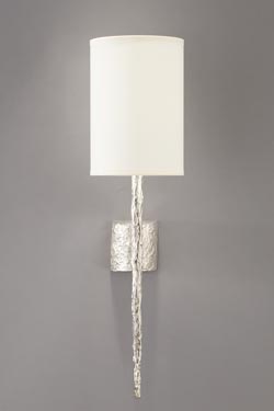 Hera short wall light in satin nickel bronze - Wall lights by Objet insolite