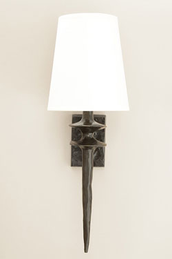 Mancha contemporary wall lamp in bronze - Wall lights by Objet insolite