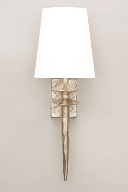Mancha wall lamp in bronze with nickel finish - Wall lights by Objet insolite