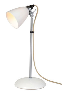 Hector small white table lamp - Desk lamps by Original BTC