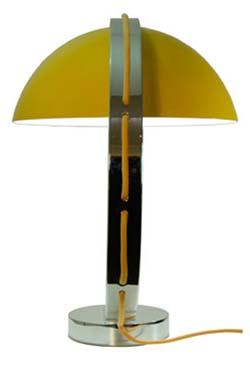 London yellow desk lamp