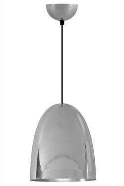 Stanley large pendant lamp in bright nickel - Pendants by Original BTC