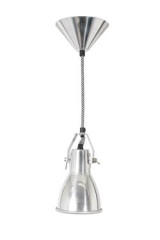 Stirrup natural aluminium pendant lamp small - Pendants by Original BTC