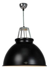 Titan large black pendant lamp without glass - Pendants by Original BTC