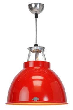 Titan red pendant lamp medium model without glass - Pendants by Original BTC