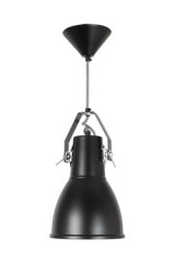 Suspension d'atelier noire grand modèle Stirrup  - Suspension by Original BTC