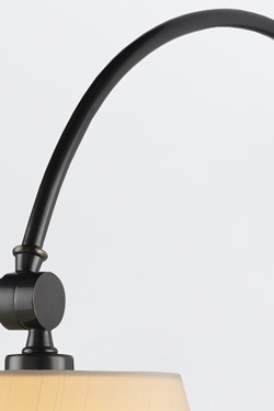 Ashby dark bronze gooseneck wall sconce