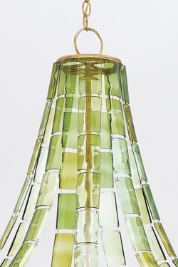Lustre montgolfière inspiration années 70 Vintner
