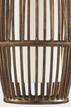 Suspension Design en métal brun cuivré Benjiro