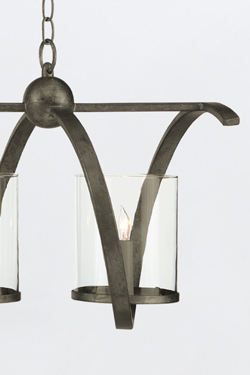 Suspension linéaire 5 lumières Maximus