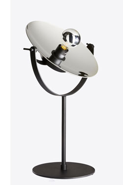 Table lamp in silvered mirrored glass dome Cyclops - Table lamps by RADAR