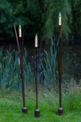 Jonc lampe de jardin de jardin petit modèle 153cm - Lampe d'extérieur by Robers