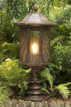 Lampe en fer forgé d'extérieur à fixer - Lampe d'extérieur by Robers