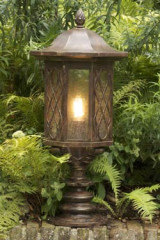 Lampe en fer forgé d'extérieur à fixer - Lampe d'extérieur by Robers