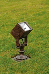 Projecteur 70W en fer forgé patiné - Spot & projecteur d'extérieur by Robers