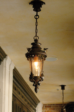 Suspension d'extérieur en fer forgé style art nouveau - Suspension d'extérieur by Robers