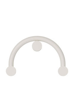Applique en arc Rigoberta Curved noire