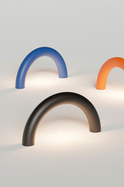 Lampe sans fil arc-en-ciel orange Rainbow