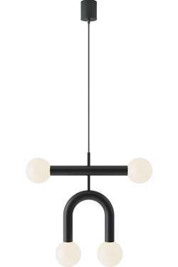 Rigoberta Duo Super Curved 4-light pendant lamp - Pendants by Robin