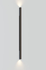 Large black metal wall lamp Rodi - Wall lights by Robin