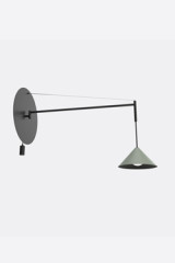 Roma olive green 60 cm offset wall light - Wall lights by Robin