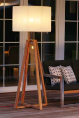 Club Teak Outdoor Waterproof Floor Lamp - Exterior columns by Royal Botania