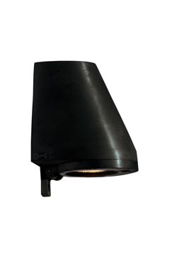 Beamy patinated black garden step light - Exterior path & step lighting by Royal Botania