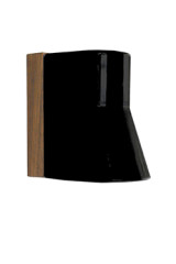 Design black porcelain garden wall lamp Beacon Wall - Exterior wall lights by Royal Botania