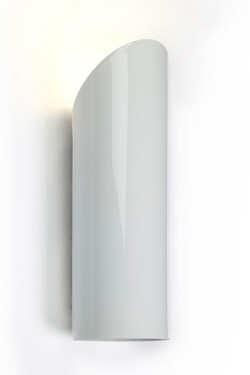 Moso Up white outdoor wall light - Exterior wall lights by Royal Botania