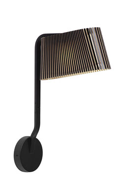 Applique de la collection Owalo noire - Applique by Secto Design