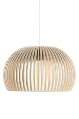 Atto suspension coupole en bouleau - Suspension by Secto Design
