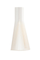 Grande applique design scandinave en bois et stratifié blanc - Applique by Secto Design