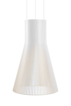 Magnum maxi suspension conique noire et bois