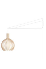 Octo grande applique télescopique en bouleau  - Applique by Secto Design