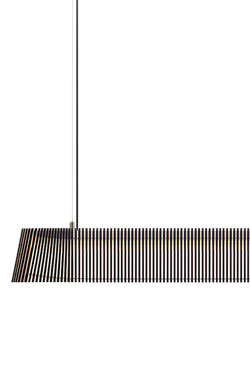 Owalo Suspension longue en bouleau naturel