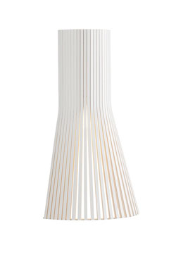 Petite applique design scandinave stratifié noir et bois massif