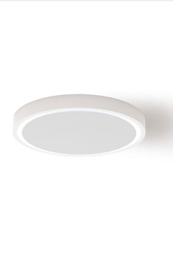 Circle Tech plafonnier plâtre et LED 65cm - Plafonnier by Sedap