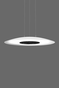 Astre pendant lamp in plaster and marble - Pendants by Sedap