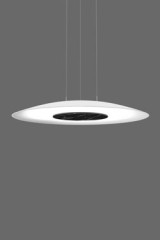 Astre pendant lamp in plaster and marble - Pendants by Sedap