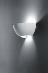 1740 natural plaster wall lamp - Wall lights by Sedap