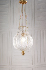 Odalisca baloton blown glass bubble pendant lamp - Pendants by Siru