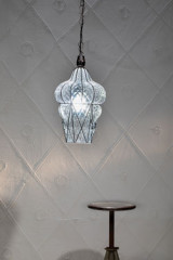 Piazza baloton crystal lantern pendant light - Pendants by Siru