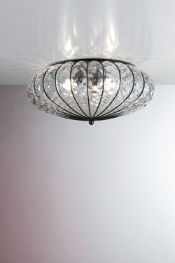 Plafonnier d'extérieur en cristal baloton Academia - Plafonnier d'extérieur by Siru